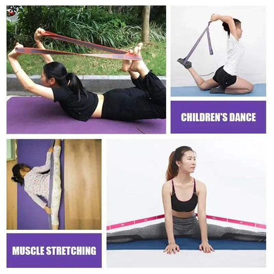 Unisex Elastic fitness, Gym & Yoga Resistance Stretch Band - Sublake