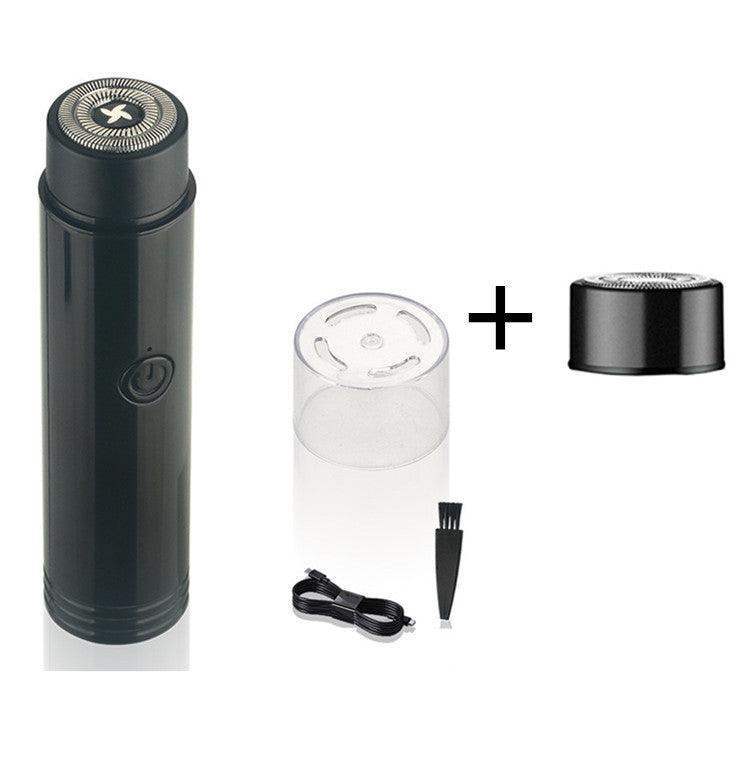 Mini rechargeable razor - 2pcs Black / USB // Sublake 