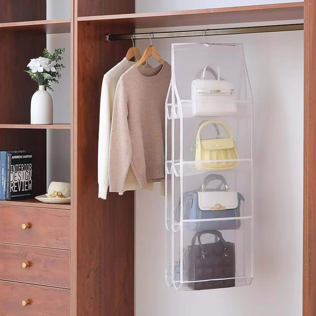 Handbag & Shoe Organizer - 6Grid // Sublake 