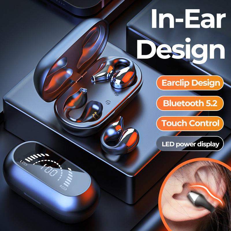 Wireless and touch headset with ear clip - Sublake 