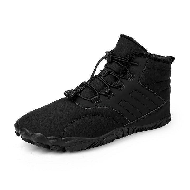 Men's & women's cotton outdoor sports shoes - Black / 36 // Sublake 