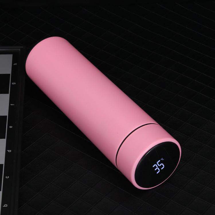 500ml Smart Bottle - Stainless Steel Thermos - Pink // Sublake 