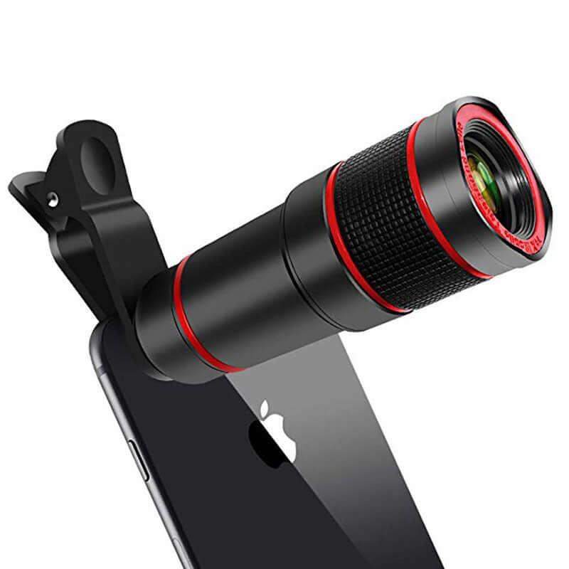 Universal Telescope Lens – See Beyond Limits - Black / 1pc / 12X // Sublake 