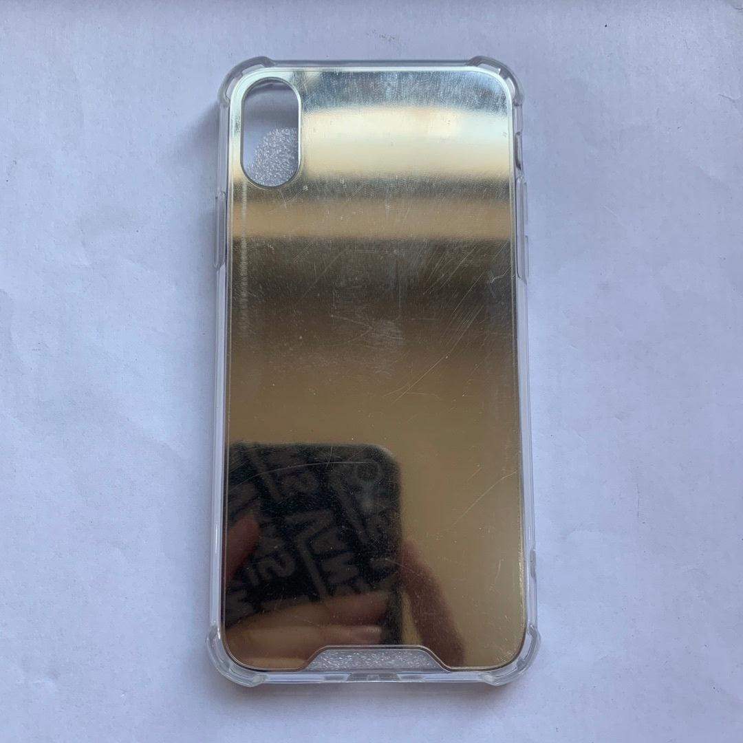 iPhone Mirror Phone Case - Silver / iPhoneX // Sublake 