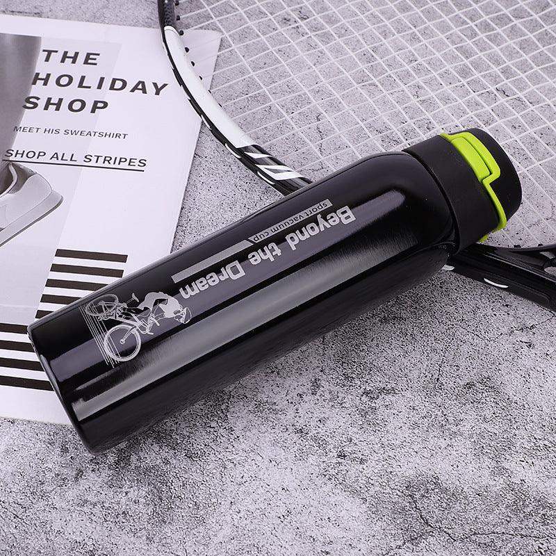 Stainless steel water bottle - Black // Sublake 