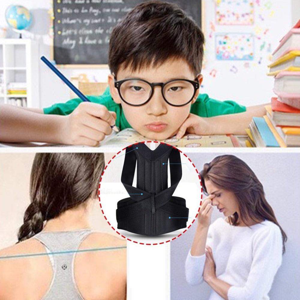 Spine Flexion Posture Corrector - Black / 3XL // Sublake 
