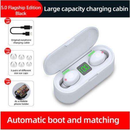 Bluetooth earphone - original and powerful airpod - White // Sublake 