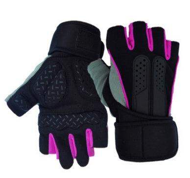 Gants d'haltérophilie tactiques unisexes - Pink / L // Sublake 