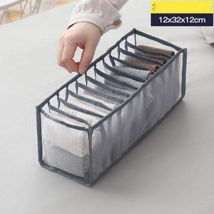 Non-woven fabric underwear storage box - Grey / Sock // Sublake 