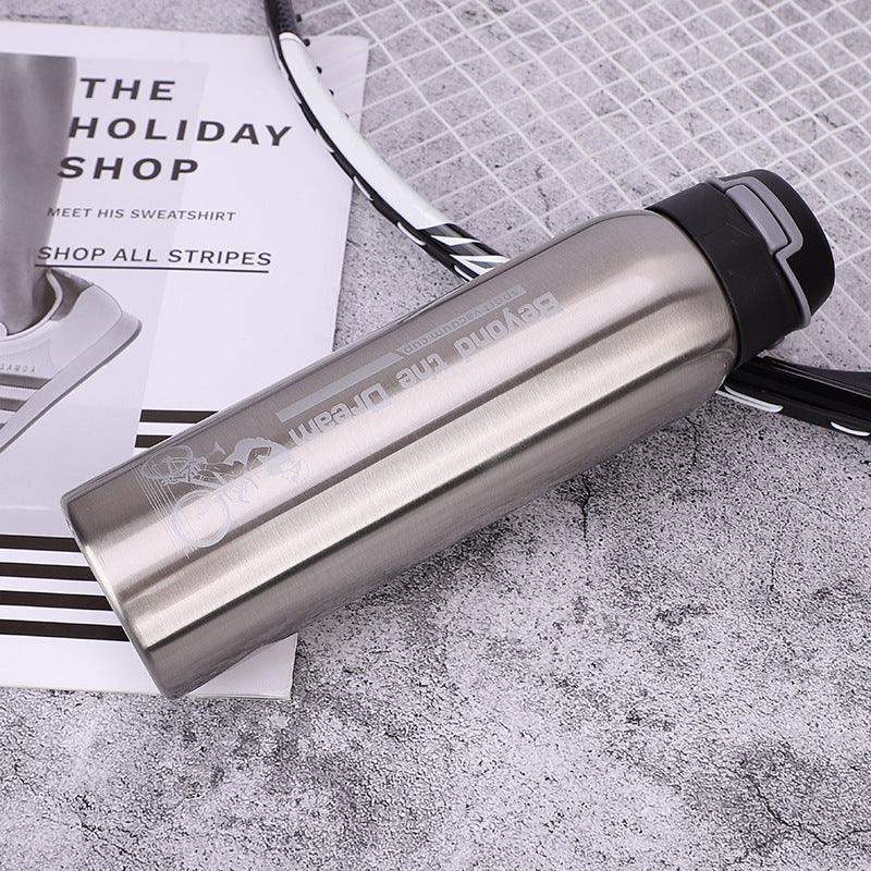 Stainless steel water bottle - Silver // Sublake 