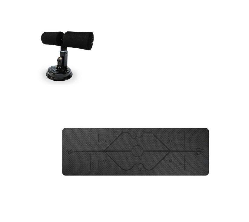 fitness training bar with rope - Black // Sublake 