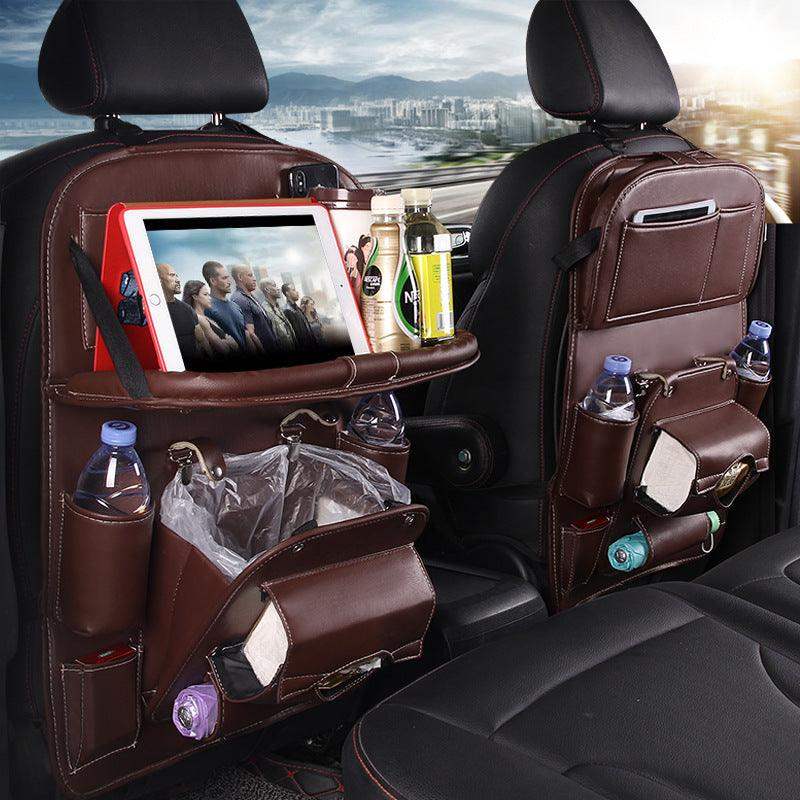 Multifunction Leather Car Storage Organizer - Sublake 