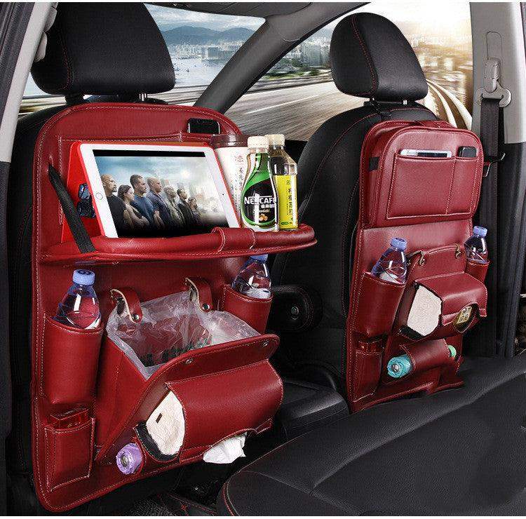 Multifunction Leather Car Storage Organizer - Sublake 