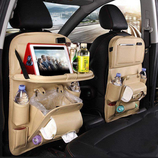Multifunction Leather Car Storage Organizer - Sublake 