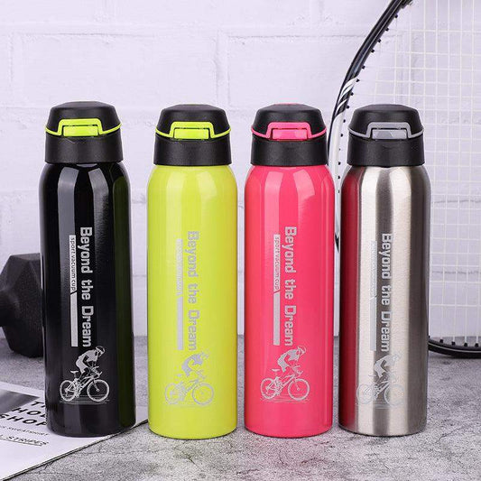 Stainless steel water bottle - Black // Sublake 
