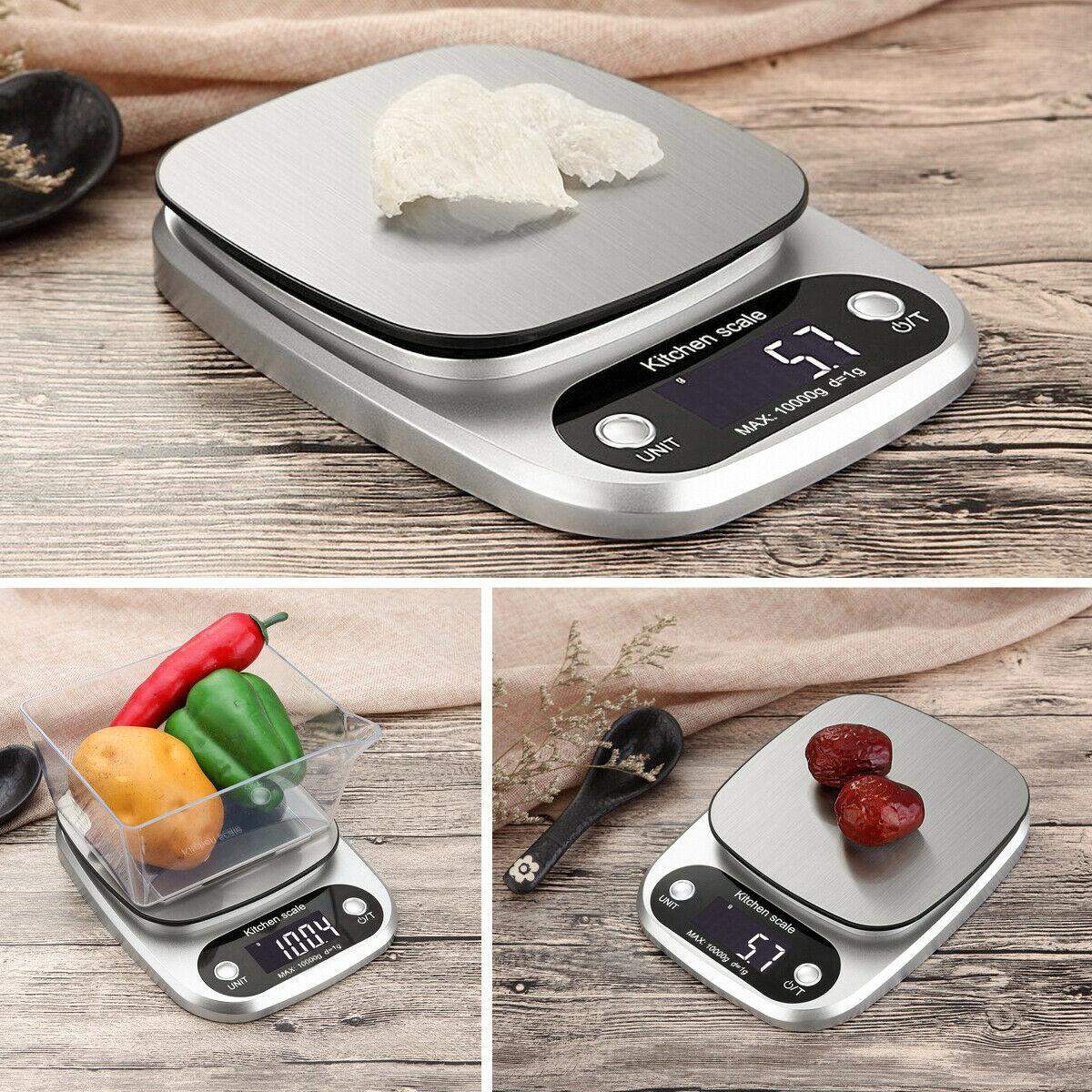 Ultra digital scale for diet - Silver // Sublake 