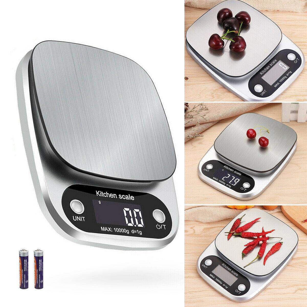 Ultra digital scale for diet - Silver // Sublake 