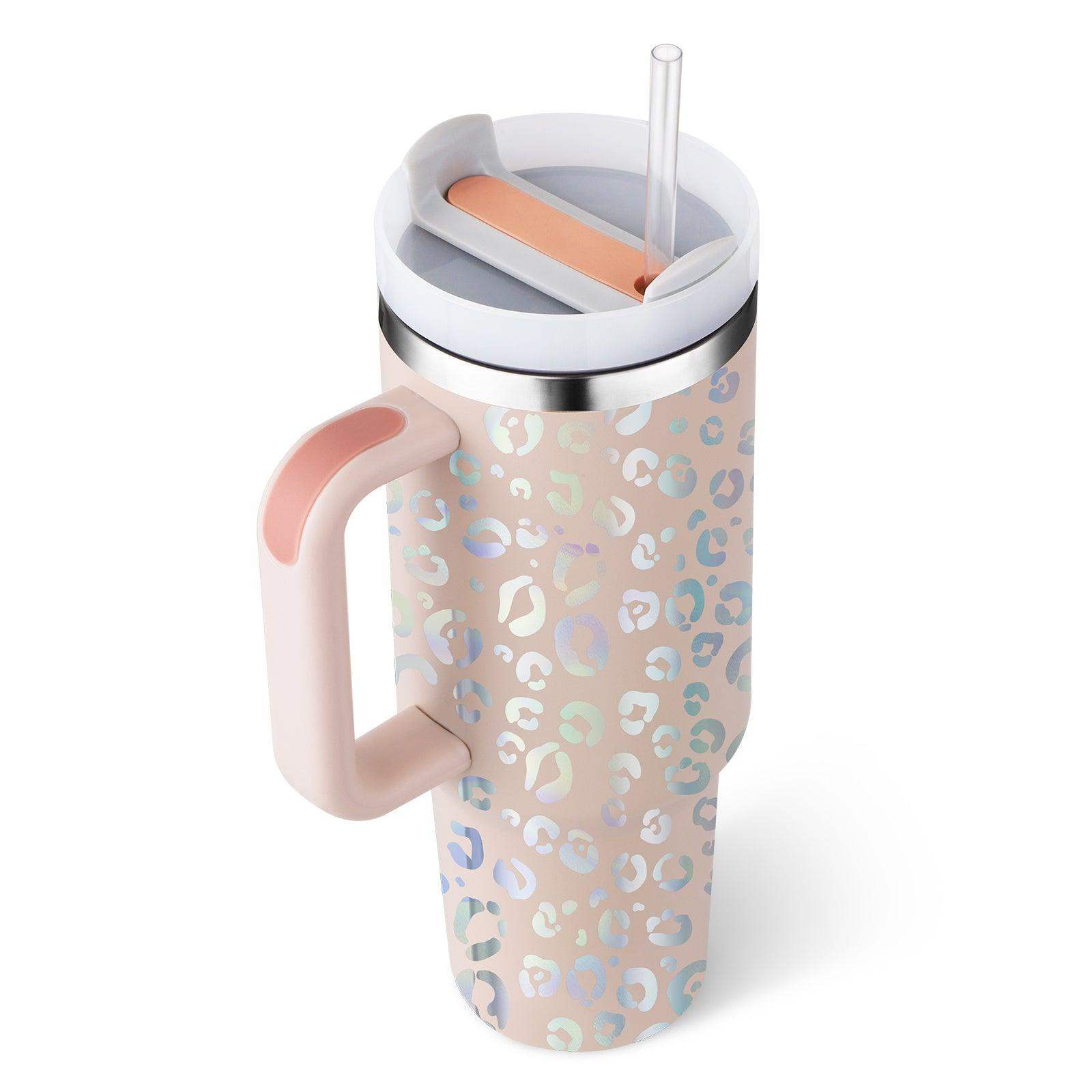 40 oz Stainless Steel Insulated Tumbler - Style1 Rose quartz / 1200ML / 1PC // Sublake 