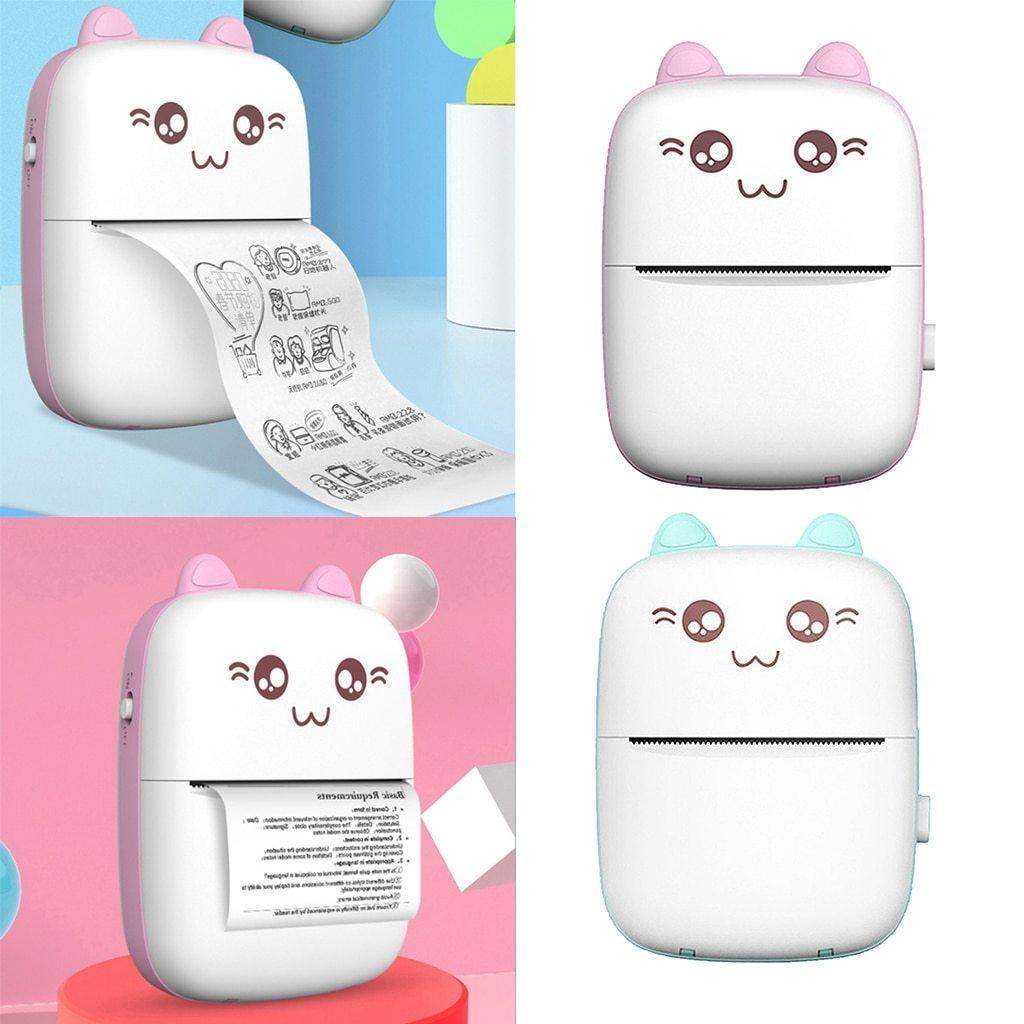 Mini Printer Portable-Bluetooth WiFi Hot Print Pocket - Green / A // Sublake 
