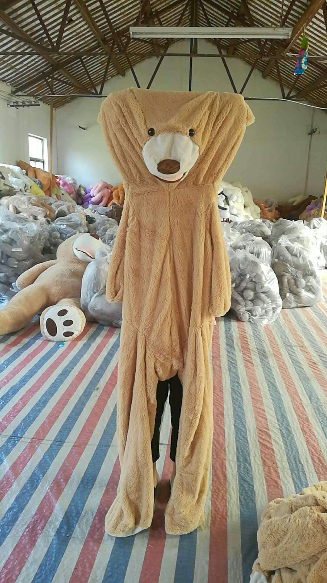 Giant Teddy Bear Plush Toy Huge Soft Toys Leather Shell - Sublake 