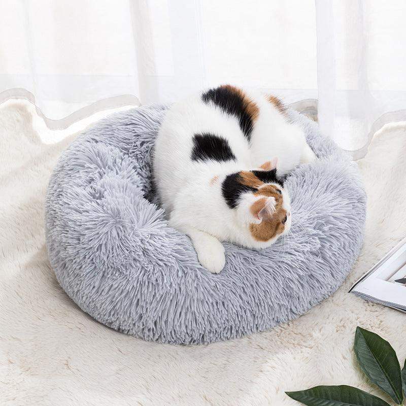 Ultra-Soft pet Bed-cozy and warm - 30cm / Light Gray // Sublake 