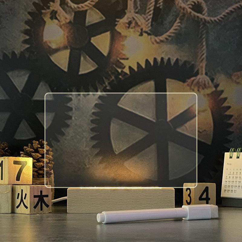 Creative Note Board with pen - Horizontal rectangle // Sublake 