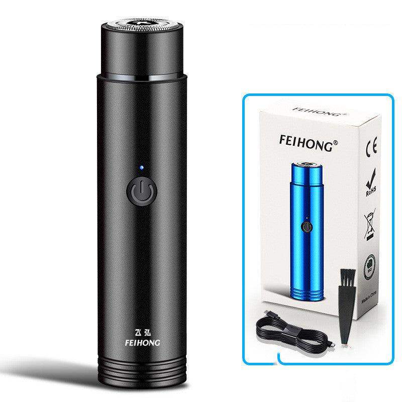 Mini rechargeable razor - 2pcs Black / USB // Sublake 