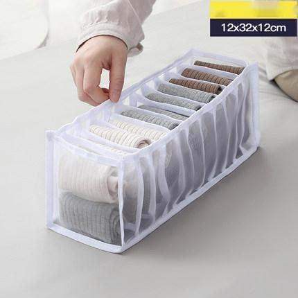 Non-woven fabric underwear storage box - White / Sock // Sublake 