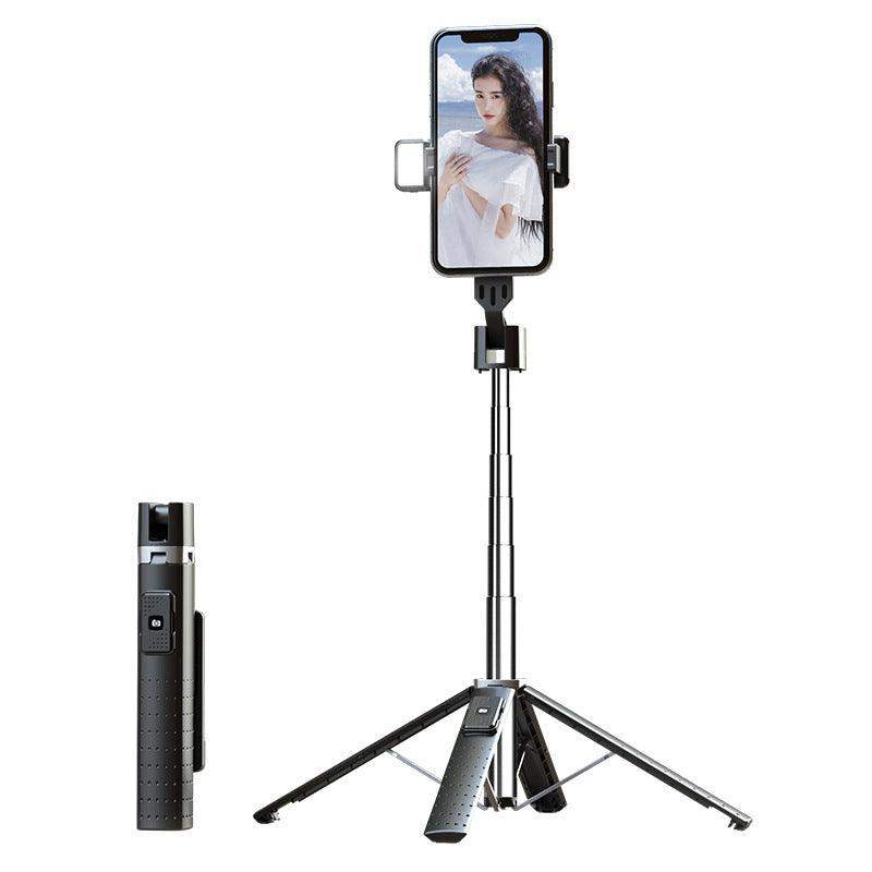 3-in-1 QuadPod Selfie Stick with Dual Lights & Remote - Sublake 