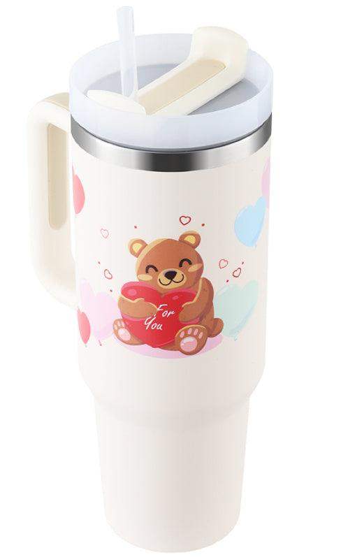 40 oz Stainless Steel Insulated Tumbler - Black2 / 1200ML / 1PC // Sublake 