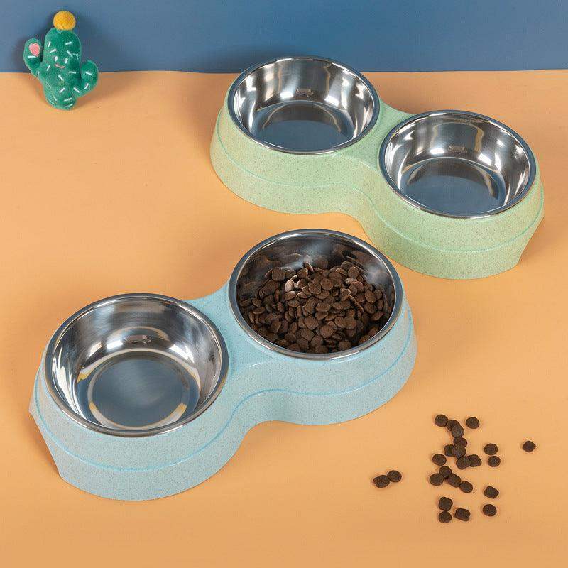 Dual Pet food and water dispenser - Blue // Sublake 