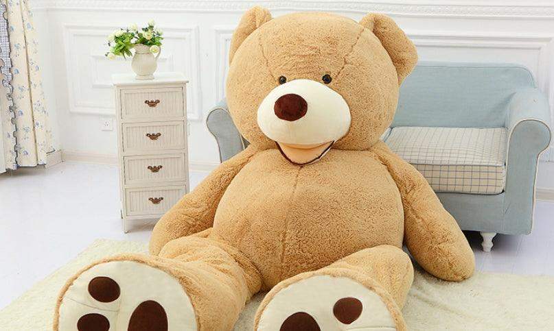 Giant Teddy Bear Plush Toy Huge Soft Toys Leather Shell - Sublake 