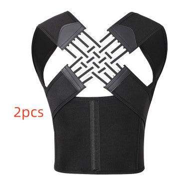 Unisex Posture Corrector - Black / L / 1PC // Sublake 