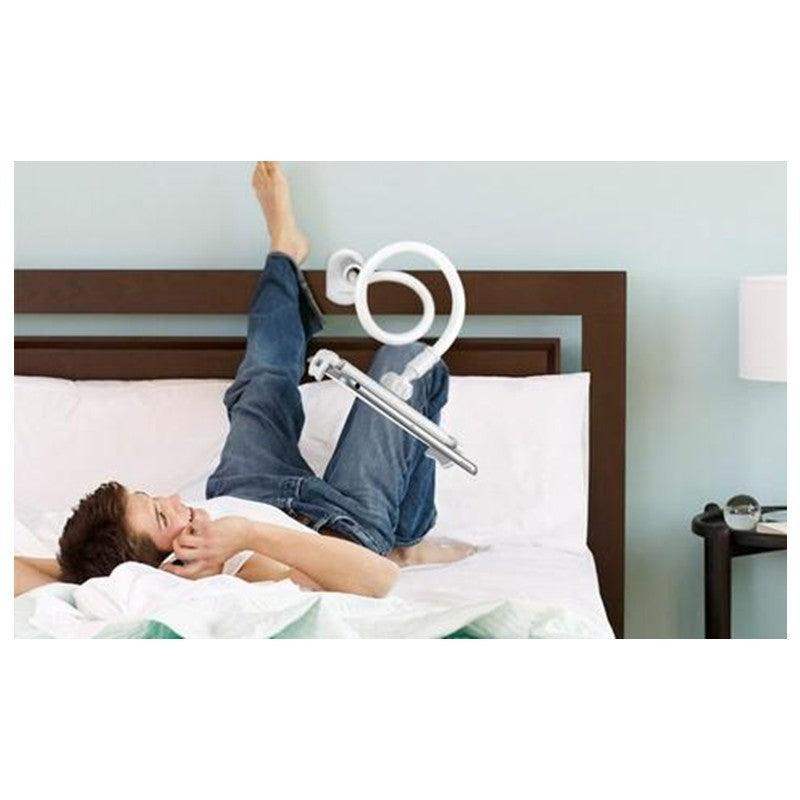 360 Degree Spiral Base Lazy Mobile Phone Tablet Stand - Black // Sublake 