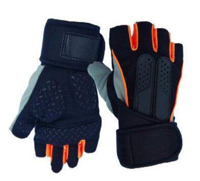 Gants d'haltérophilie tactiques unisexes - Orange / L // Sublake 