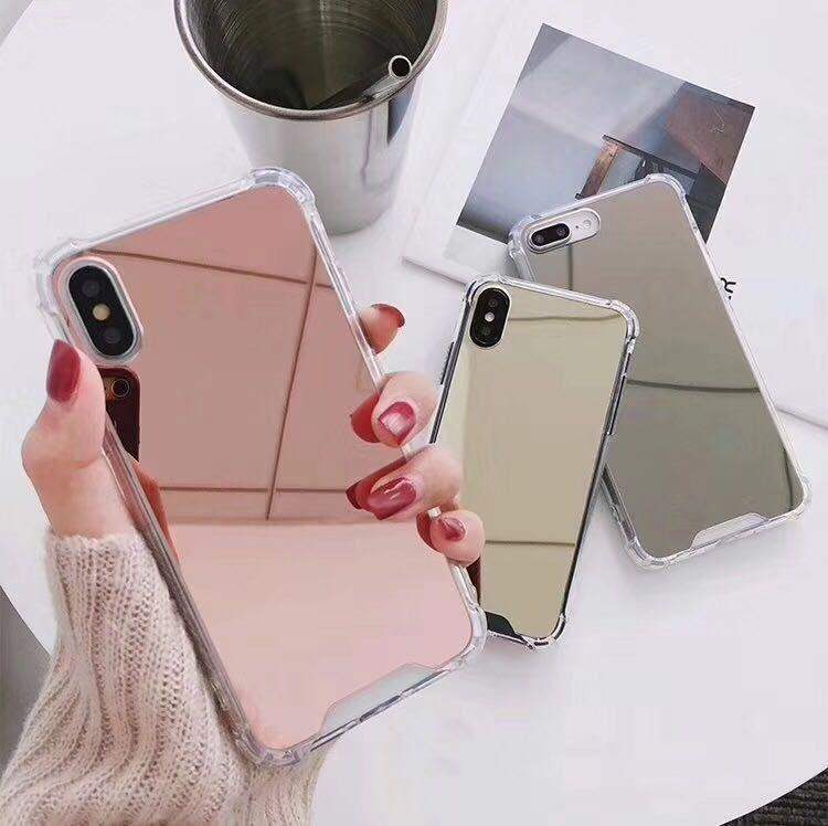 iPhone Mirror Phone Case - Black / IP12 12pro // Sublake 