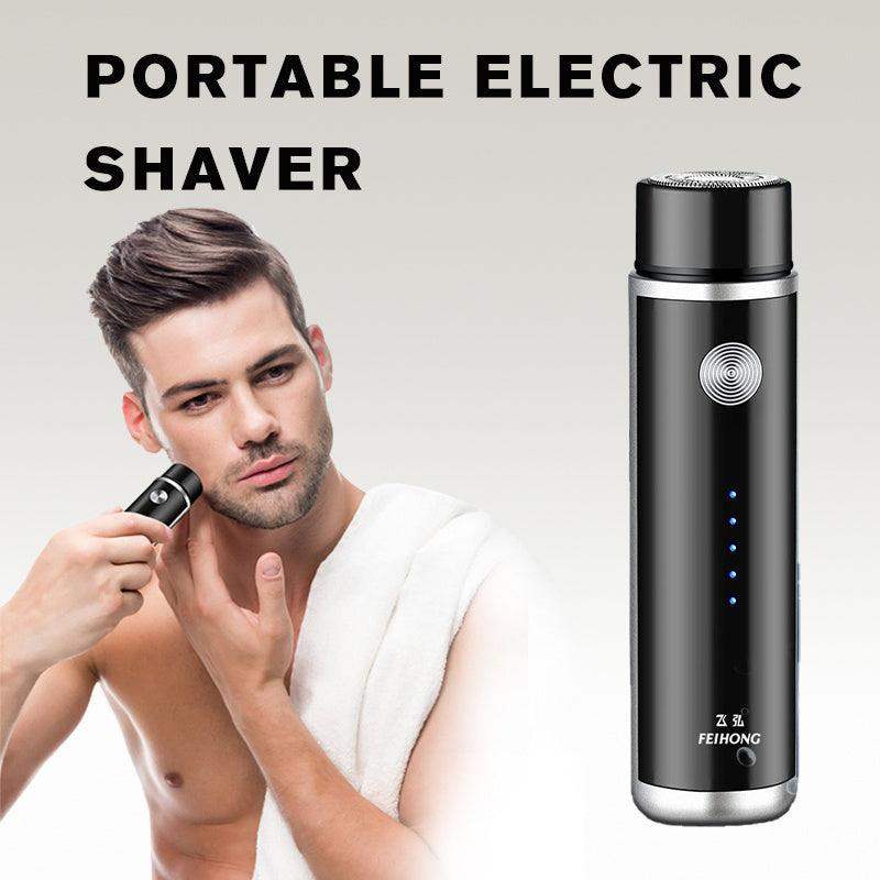 Mini rechargeable razor - 2pcs Black / USB // Sublake 
