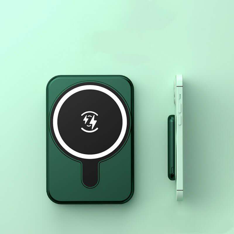 Mini Magnetic Wireless Power Bank – 5000mAh Fast Charge - Sublake 