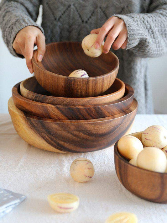 Special Kitchen Natural Wooden Bowl - Sublake 