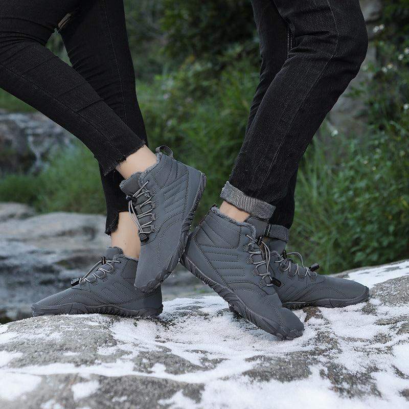 Men's & women's cotton outdoor sports shoes - Black / 36 // Sublake 