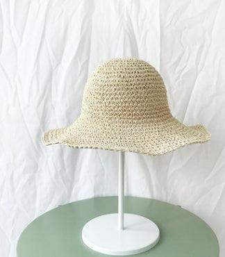Women's Foldable Straw Sun Hat - Sublake 