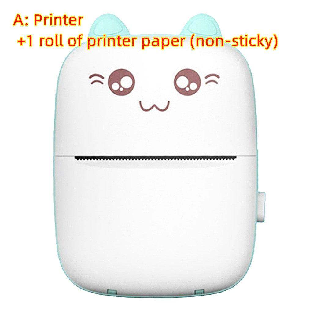 Mini Printer Portable-Bluetooth WiFi Hot Print Pocket - Green / A // Sublake 