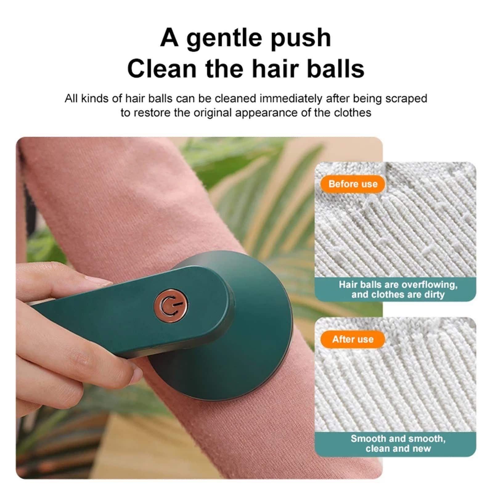 Rechargeable lint brushes for clothes - 2Extra spare blades // Sublake 