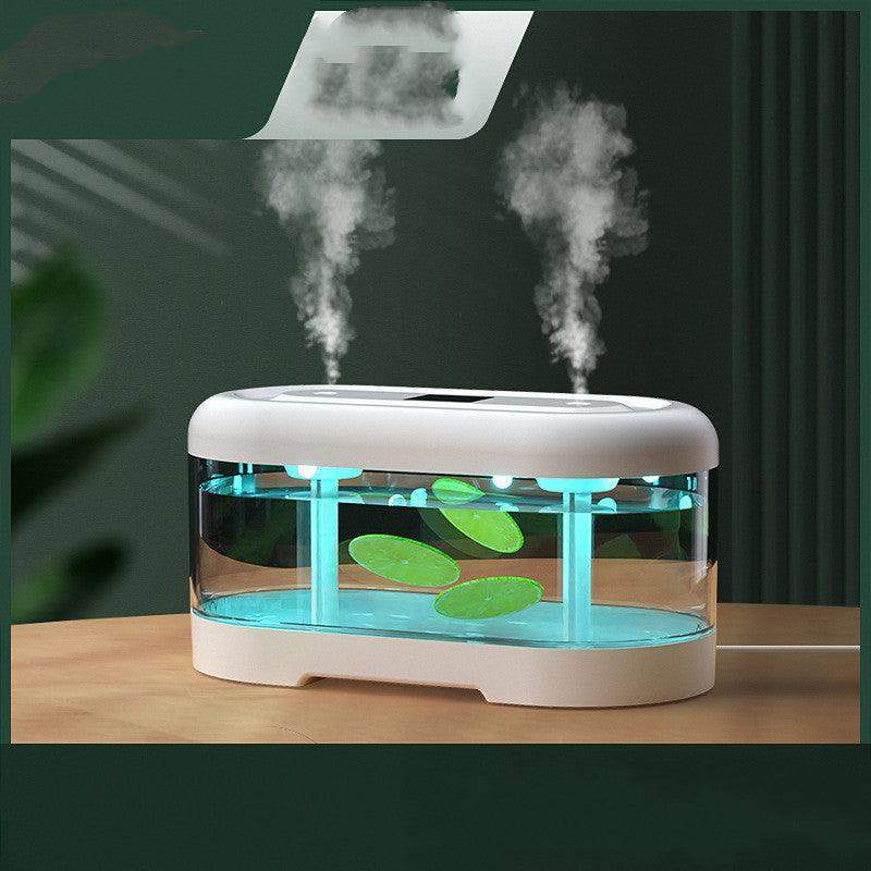 USB Dual-Mist Home Humidifier with Timer & Battery - Sublake 