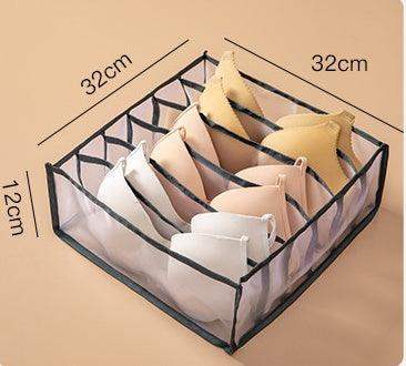 Non-woven fabric underwear storage box - Black / Bra // Sublake 