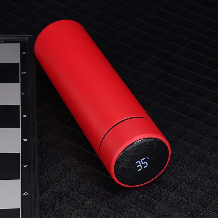 500ml Smart Bottle - Stainless Steel Thermos - Red // Sublake 