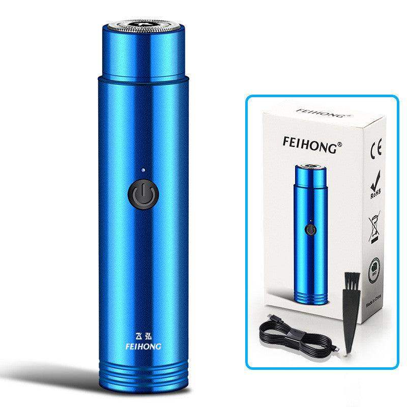 Mini rechargeable razor - 2pcs Black / USB // Sublake 