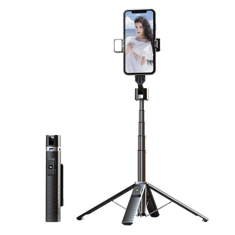 3-in-1 QuadPod Selfie Stick with Dual Lights & Remote - Sublake 