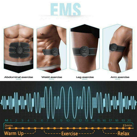 Electric Muscle Toning set -Fat Burner - Sublake 