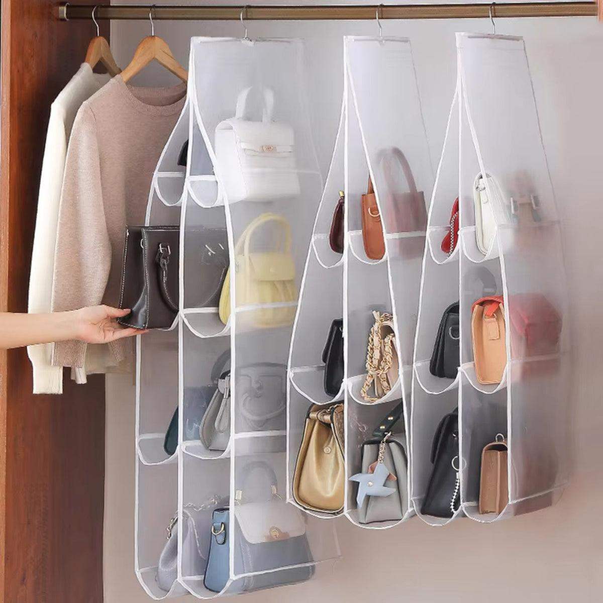 Handbag & Shoe Organizer - 6Grid // Sublake 